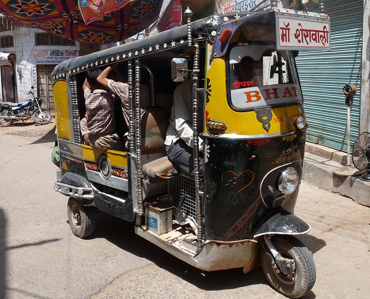 Getting around in India