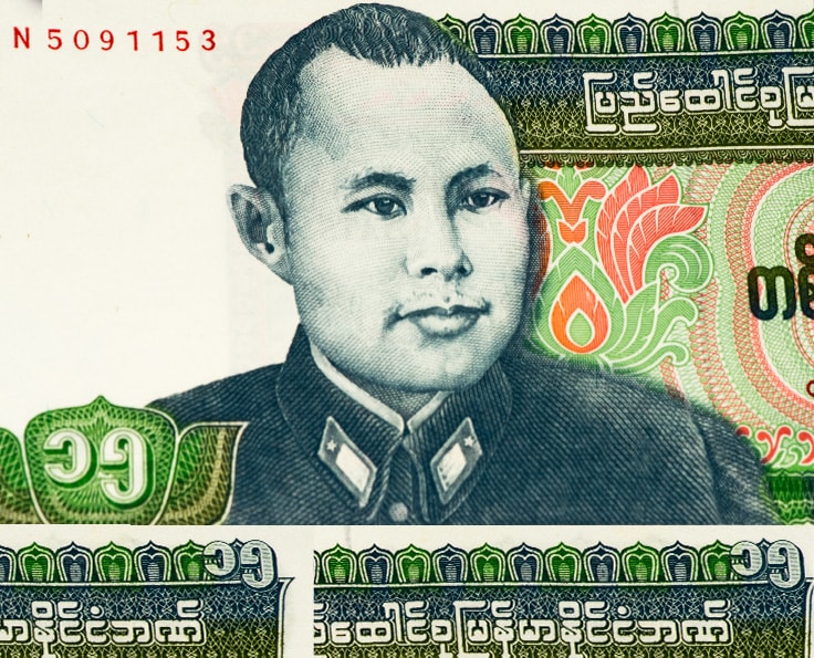 Les figures historiques de la Birmanie